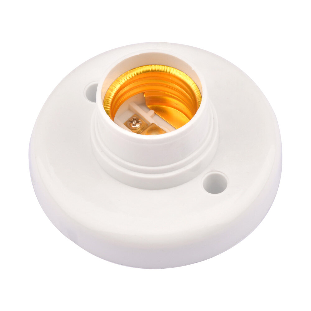 Shockley 220V Switch Plug Lamp Holder Plug-in Light Socket Convert Outlet to Light Bulb Socket E27 Screw Base Bulb Socket for Home Lighting