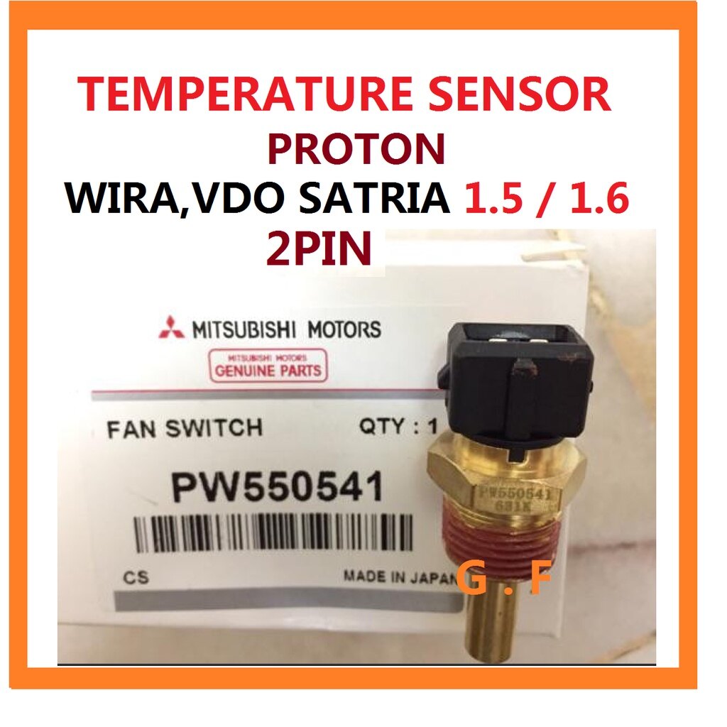 Zr for original temperature switch proton wira satria 1.5 1.6 vdo # pw550541 engine coolant water temperature switch and sensor