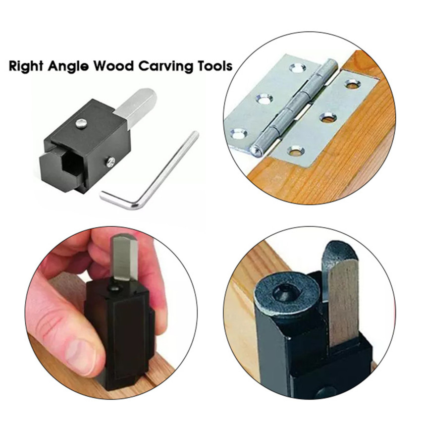 Woodworking Quick Cutting Corner Chisel Square Wood Chisel Hinge Recesses Mortising For Right Angle Wood Carving Tools