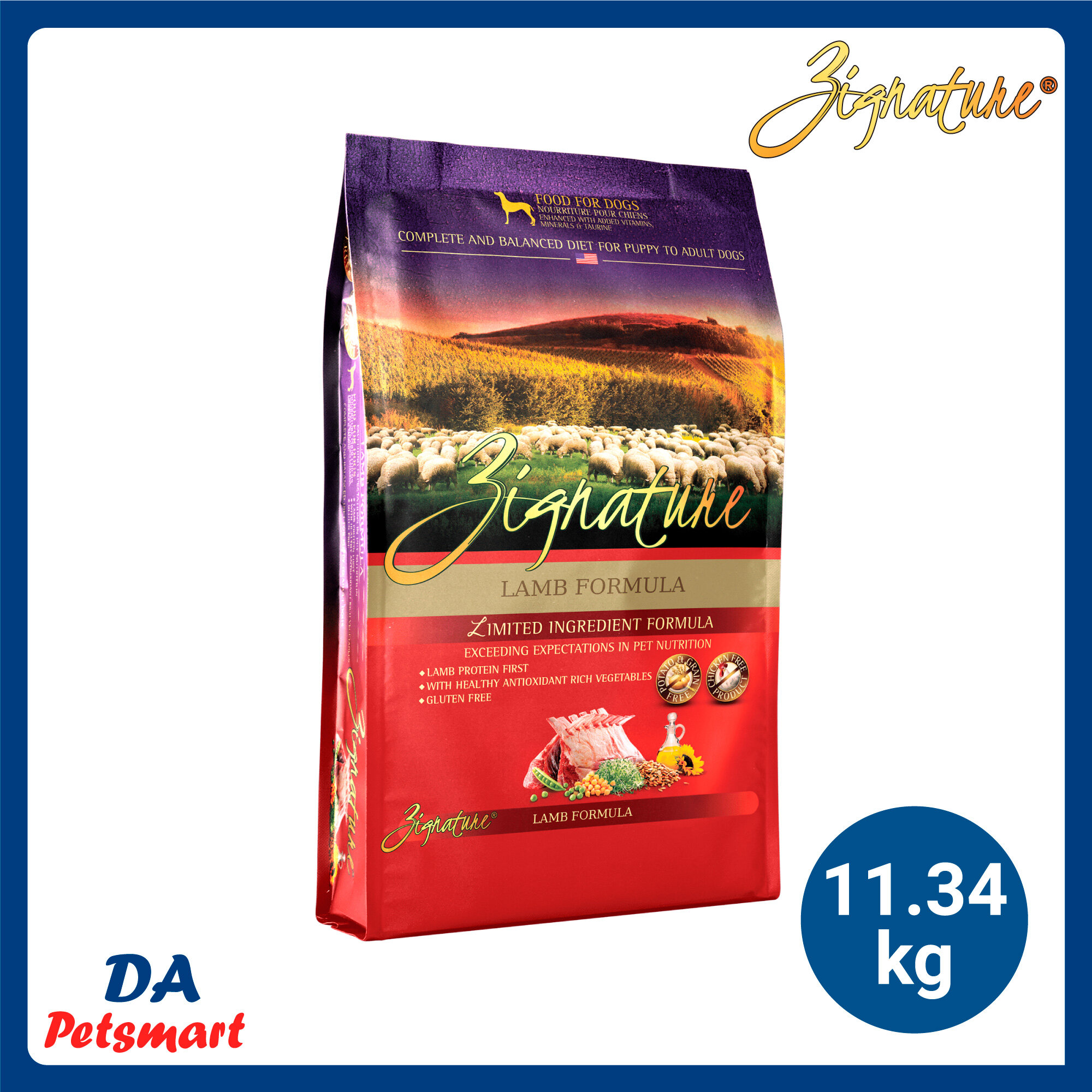 Zignature dog food store petsmart