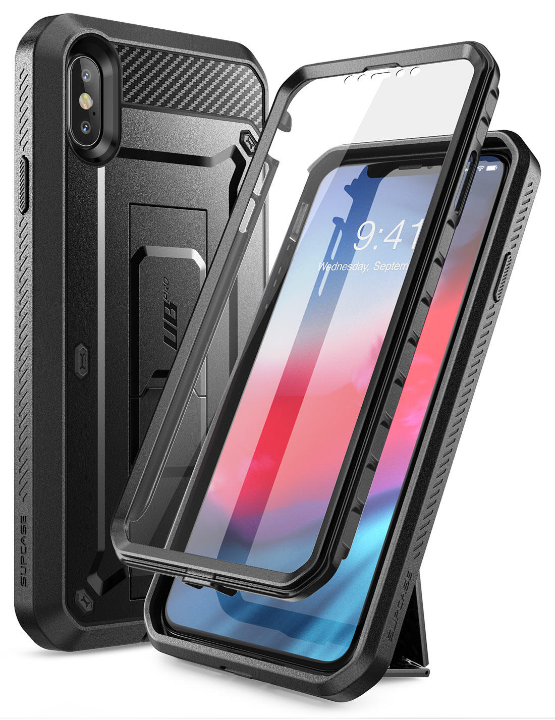 SUPCASE Ốp ubpro cho Apple iPhone 11/iPhone 11 Pro/iPhone x/xs/iPhone 7/8/Iphone 7/8 Plus ốp chắc chắn toàn thân (màu đen)
