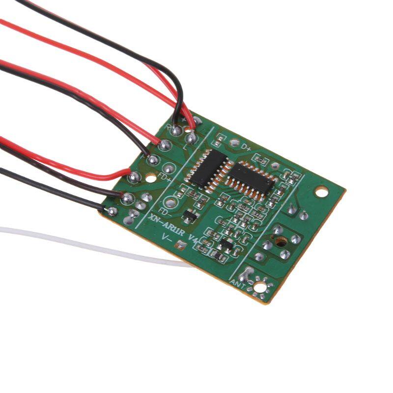 5CH 27Mhz Remote Controller Unit Receiver Board+Remote Control For Tank Car Toy Radio System for 130 Motor 6V 5V