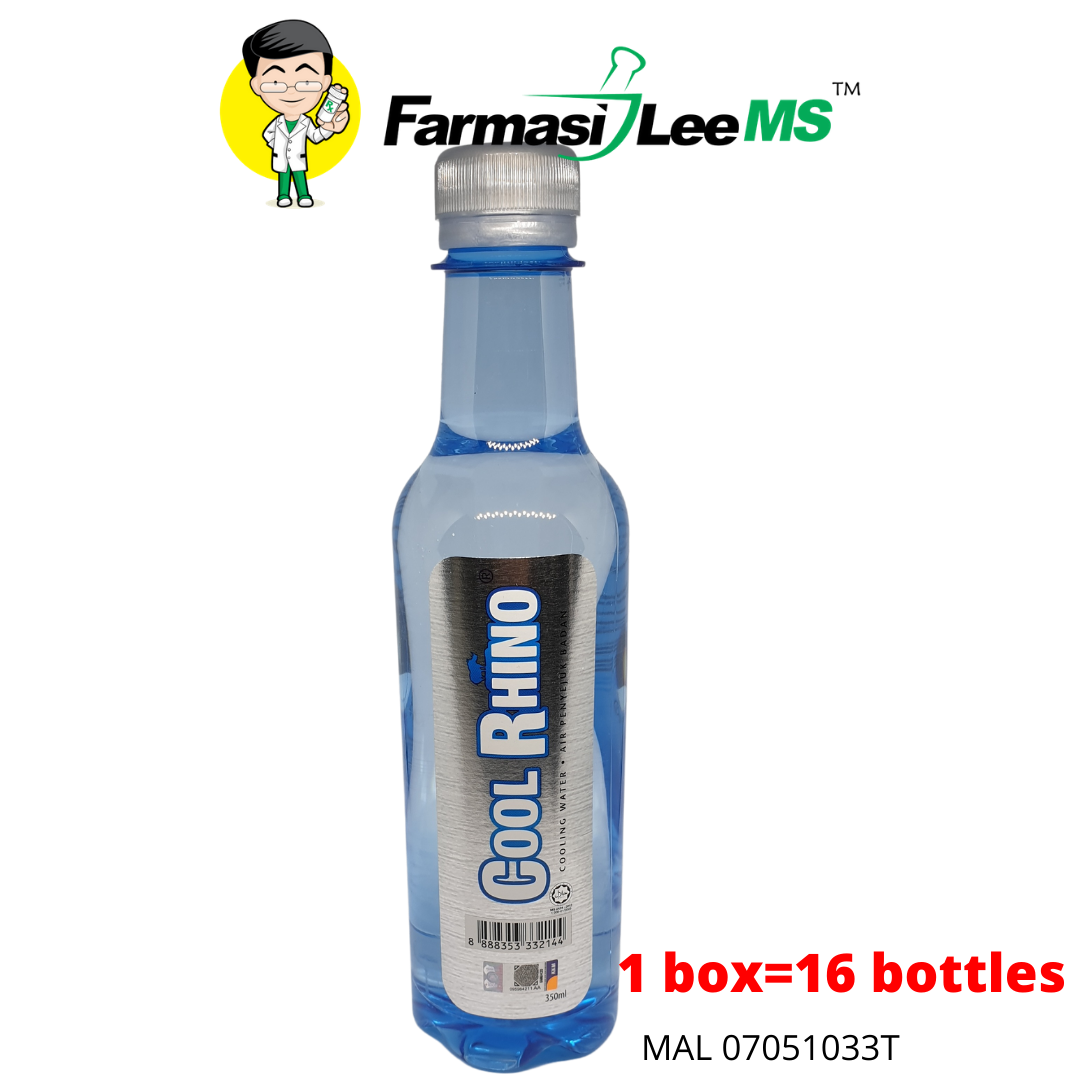 Cool Rhino Cooling Water 350ml x 16 bottles (Exp 02/2025) Lazada