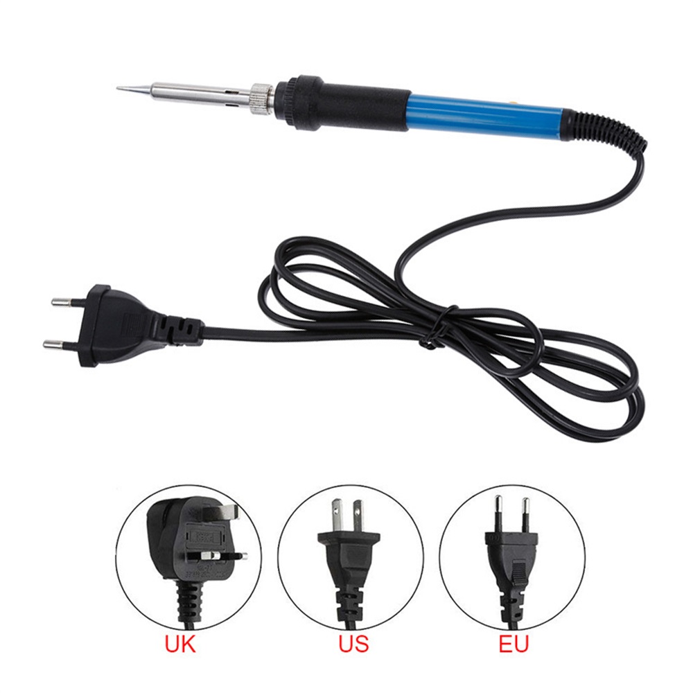 Diymore 60W 936 Constant Temperature Electric Soldering Iron Inner Hot Soldering Iron Can Be Soldered and Adjustable 200°C-450°C Control Knob Soldering Iron with Temperature Setting