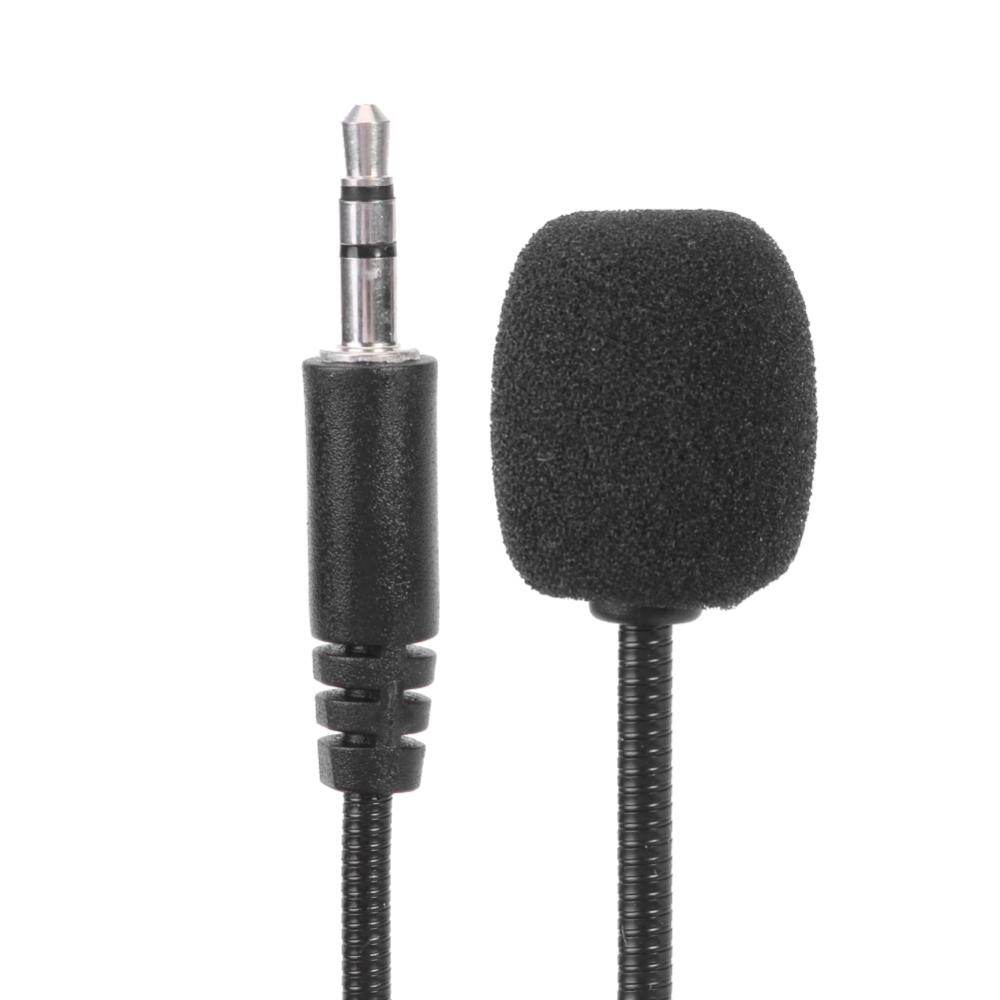 Flexible 3.5mm Jack Mini Microphone Mic for PC Mobile Phone Laptop Notebook