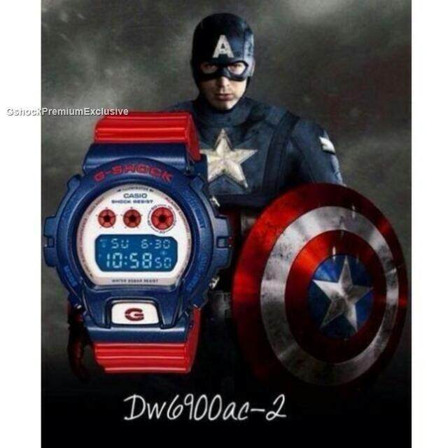 Casio Gstyle JDT Merah Biru KACA Malaysia