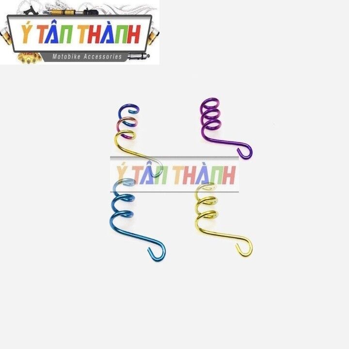 Pas giữ dây dầu kiểu lò so titan - 12152