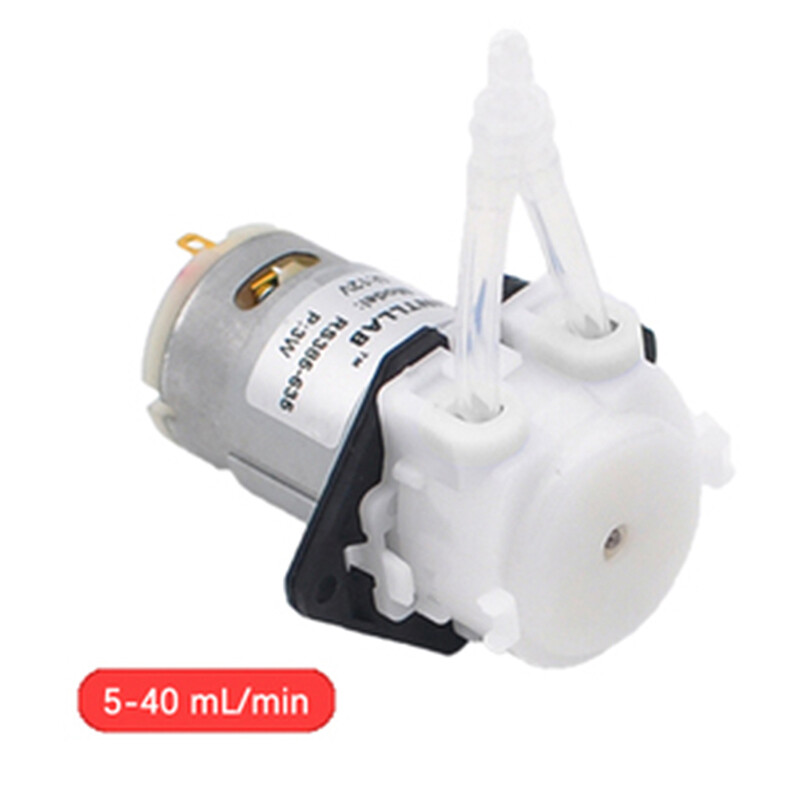 Graceful DC Micro Self-priming Mute Peristaltic Liquid Pump for Lab Dosing Analytical Hot