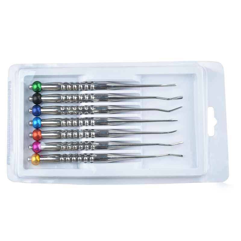 7 Pieces/set of Titanium Alloy Dental Tools