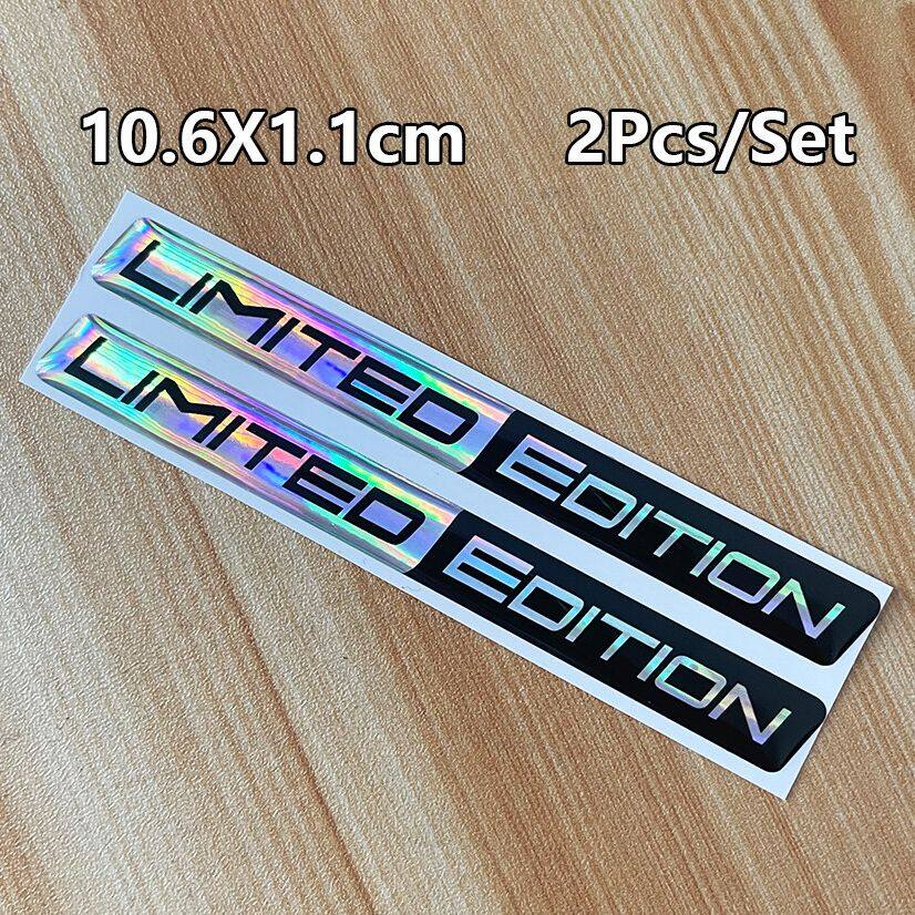 3D Limited Edition Decoration Sticker Car Body Emblem Sticker For Honda Toyota Suzuki BMW Mitsubishi