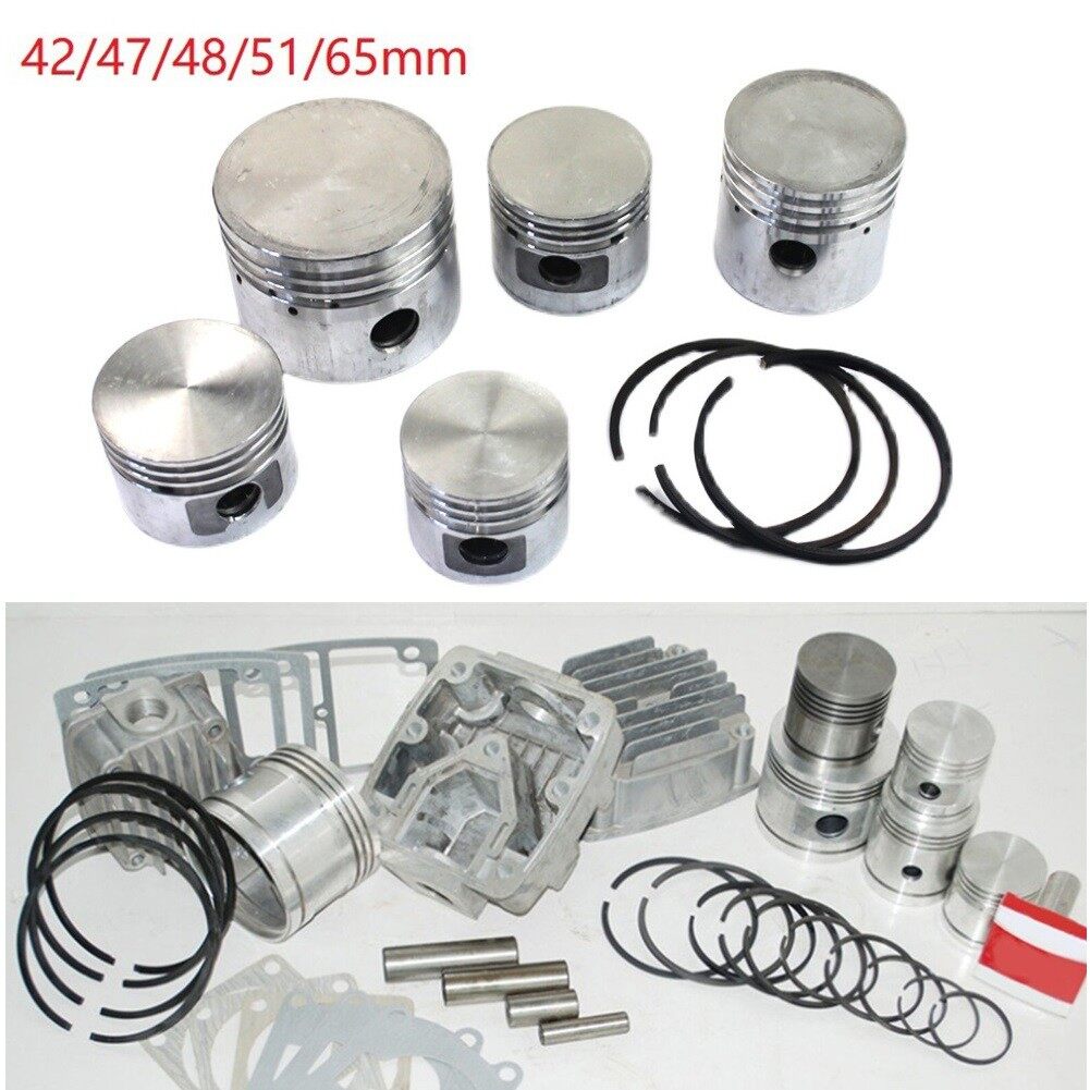 Replacement Piston Wear Resistance 42/47/48/51/65mm Air Compressor Durable