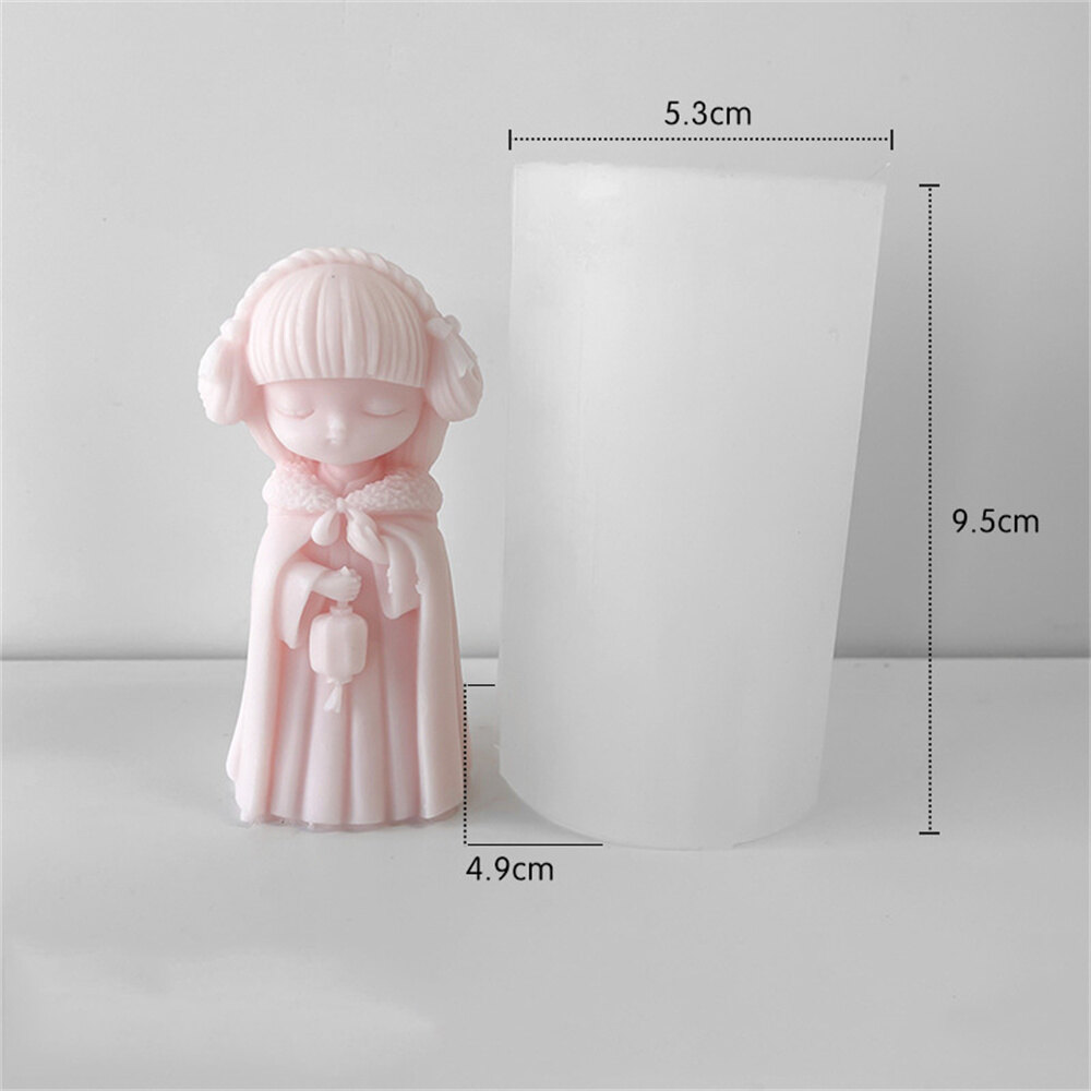 Ornaments Plaster Diffuser Stone Love Deep Unknown Resin Crafts Mold Plaster Doll Painted Plaster Doll