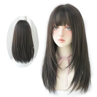 black wig lazada