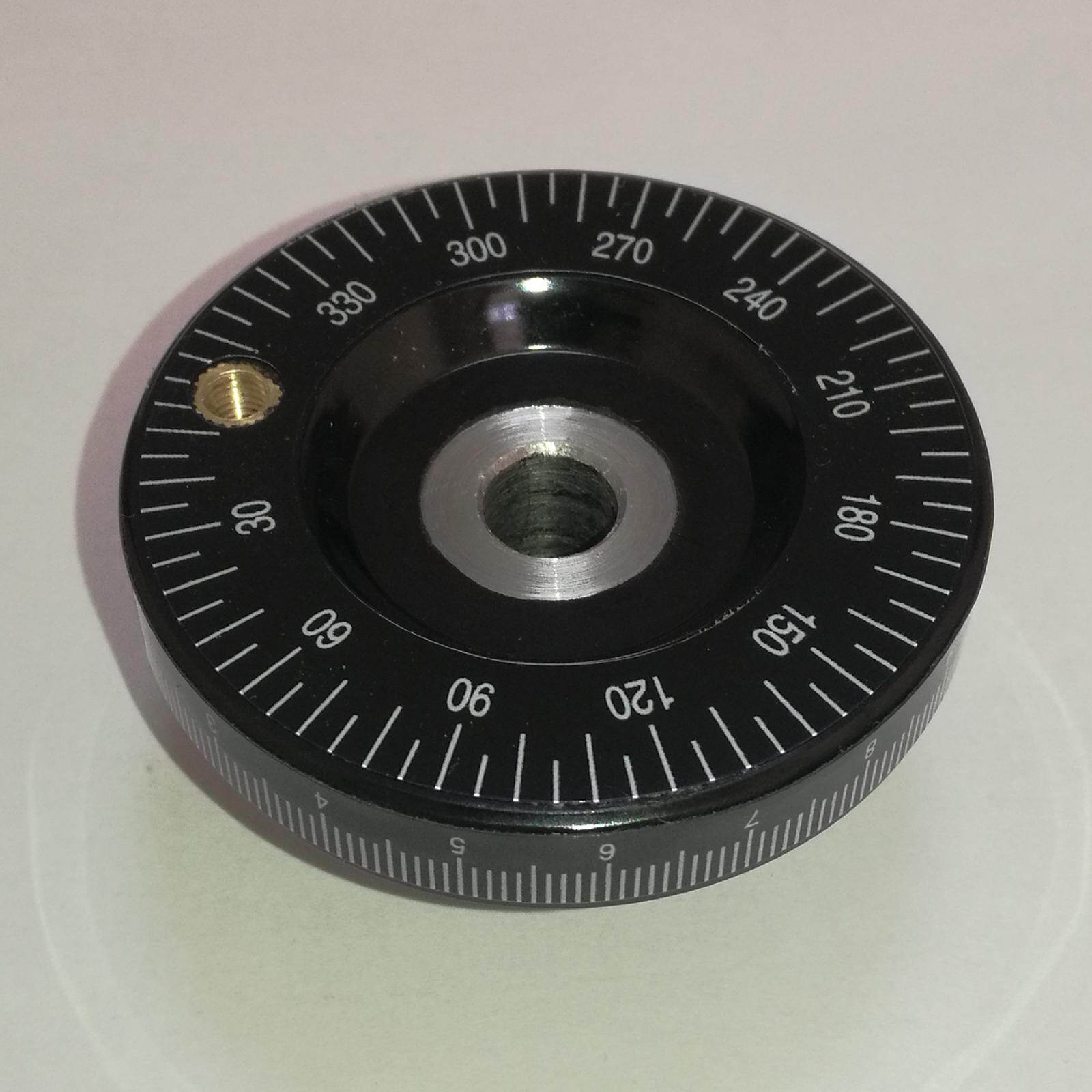 freneci Round Bakelite Scale Milling Handle Handwheel for Lathes Machine