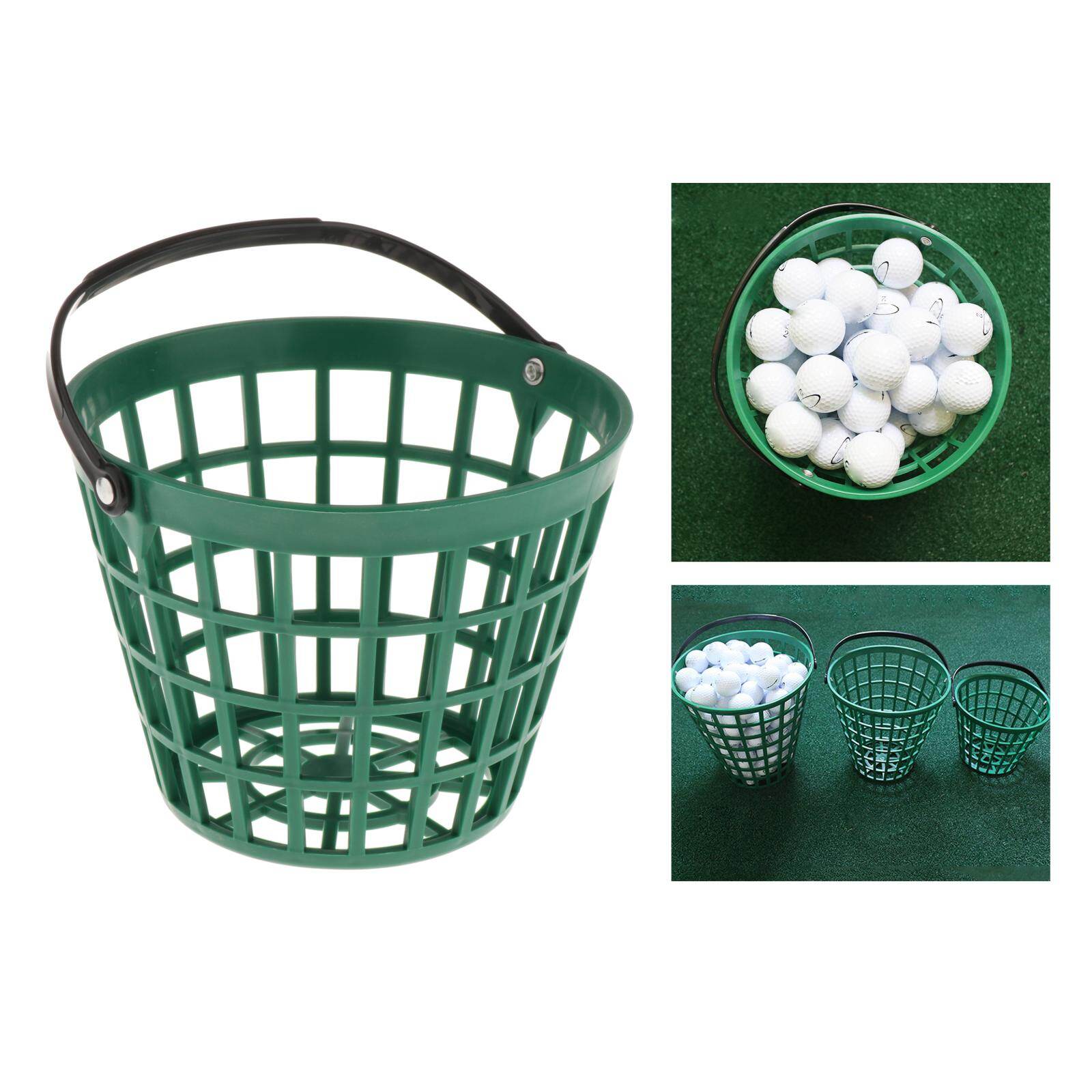 Blesiya Giỏ Bóng Golf Màu Trơn, Golf Phạm Vi Xô Túi Đựng Đồ