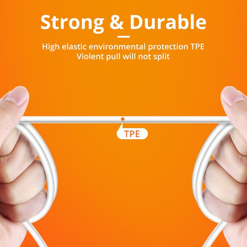FONKEN Universal 6A Super Fast Charger Cable USB Type C 66W Charging Data Cord For Adroid