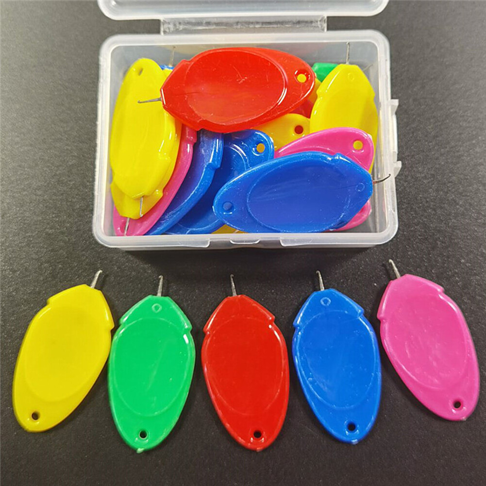 [Chinatera] 10/20pcs Colorful Guide Needle Threader DIY Handmade Sewing Accessories Sewing Auto Needle Threader