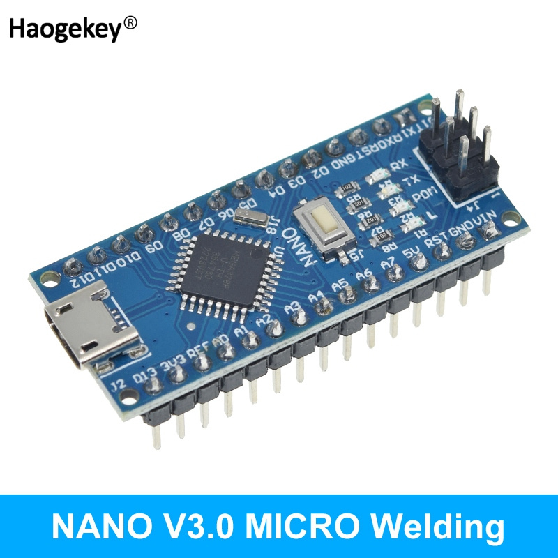 Bảng Điều Khiển Type-C/Micro USB CH340 Nano 3.0 ATmega328P Tương Thích Với Arduino Nano CH340 USB Driver Nano V3.0 ATmega328 (Hàn)