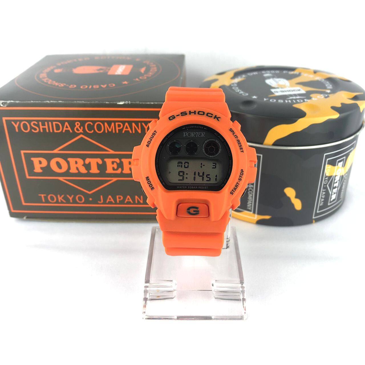 Casio G-Shock X PORTER 2018 Orange Limited Edition DW-6900FS | Lazada