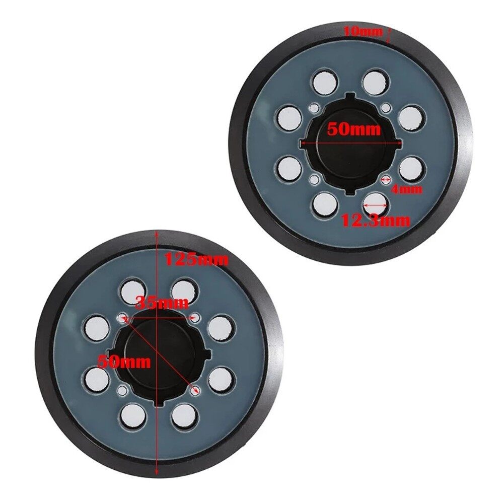 1Pcs 5Inch 125mm 8-Hole Hook&Loop Sanding Pads Backing Pad For DWE6423 Sander