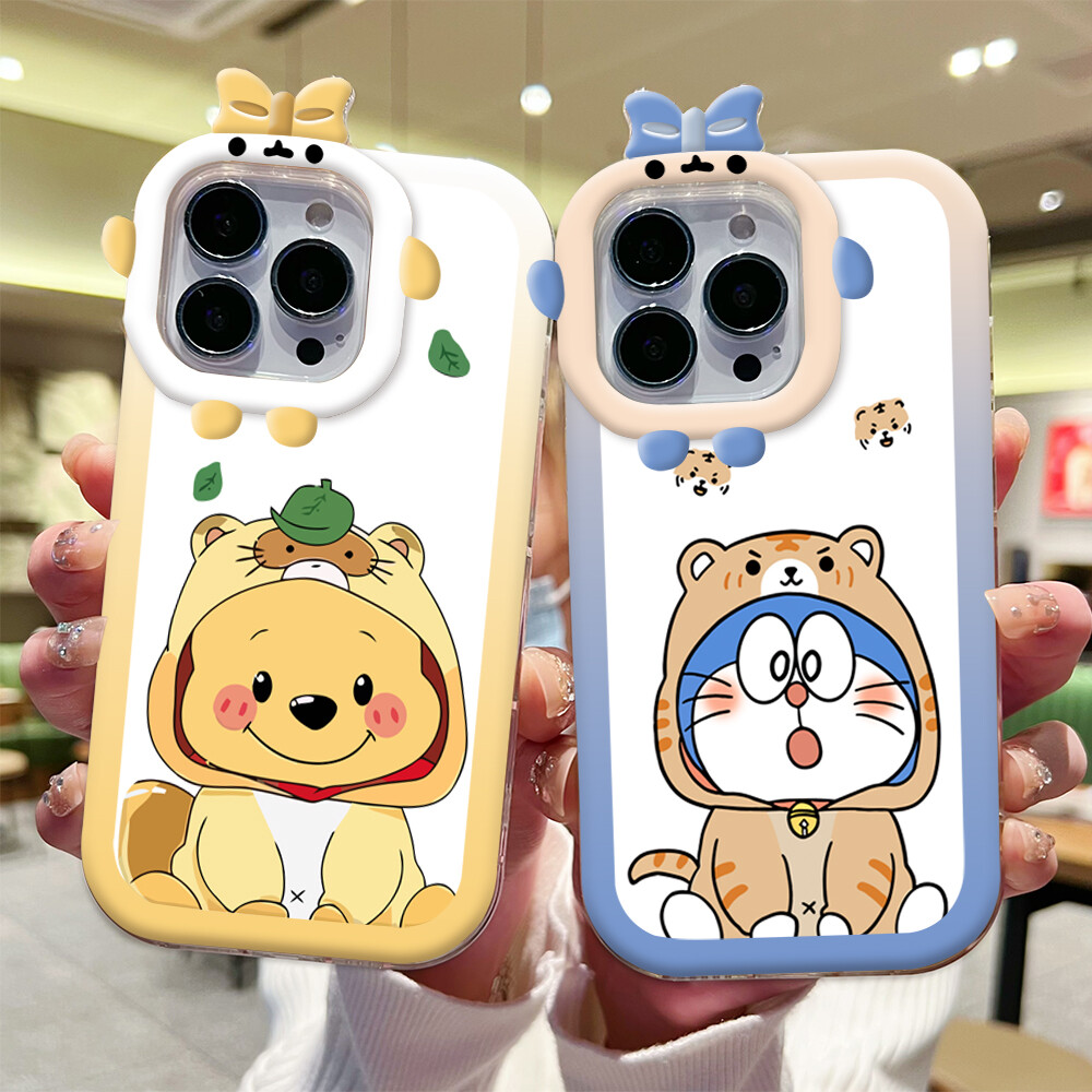 Hontinga Casing Case For Xiaomi Redmi Note 11 Pro 5G 4G Note 11S Note 11 9A Case Cartoon Cute Doraemon Soft Silicone Full Cover Shockproof Rubber Cases Back Cover Phone Casing Softcase For Girls