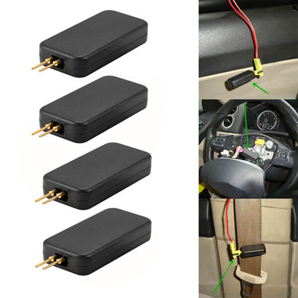 4Pcs รถถุงลมนิรภัย SRS จำลองเครื่องทดสอบทดสอบเครื่องมือตัวต้านทาน Bypass Fault Finding