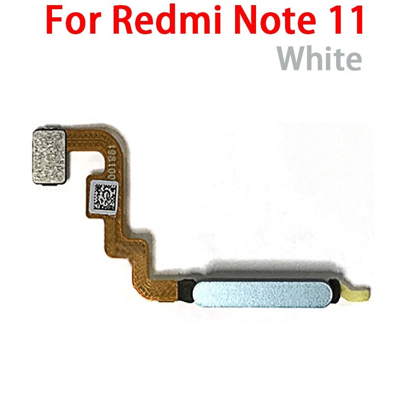 Fingerprint Sensor Flex Cable For Xiaomi Redmi Note 11 11 Pro 11Pro Plus 4G 5G Fingerprint Sensor Power Button Flex Ribbon Parts