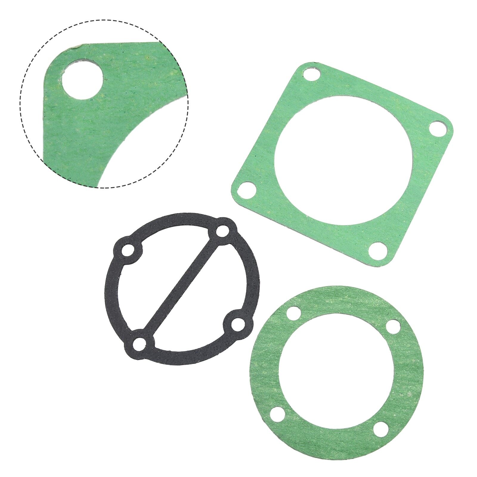 Toolstar Head Gasket Set For Air Compressor Piston Ring 51/65/80/90/95 Type Rebuild Kit