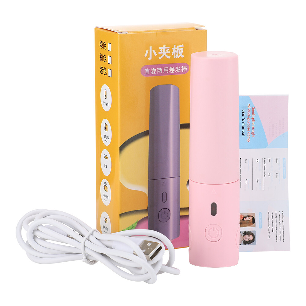 Pastsky xách tay máy ép tóc mini usb tóc ép tóc mini tóc sắt máy uốn xoăn tóc thẳng nẹp phích cắm usb