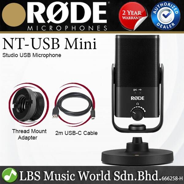 Rode NT-USB Mini USB Condenser Microphone