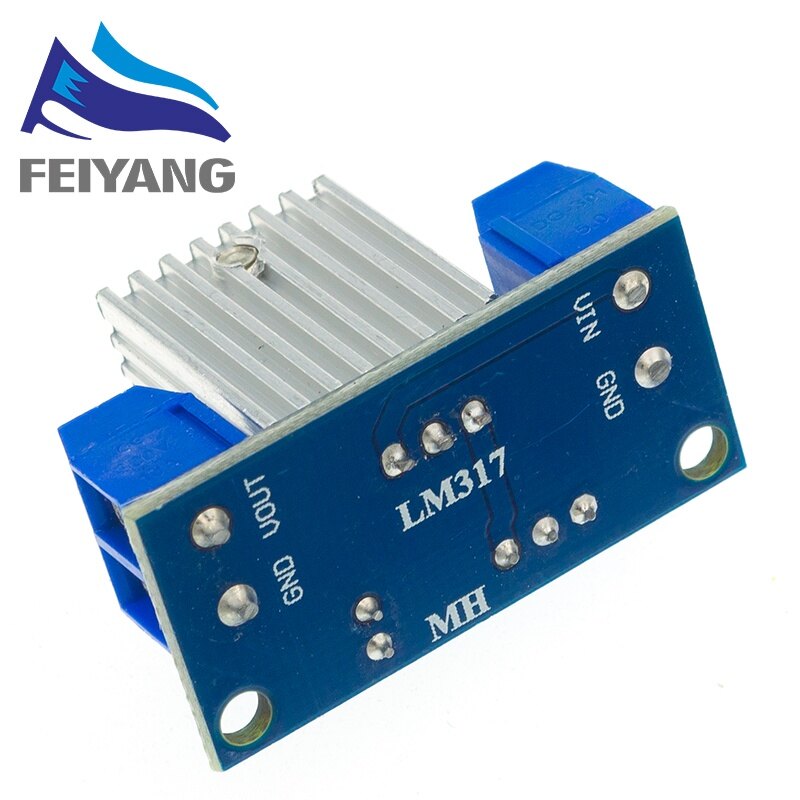 LM317 Adjustable Voltage Regulator Power Supply LM317 DC-DC Converter Buck Step Down Circuit Board Module Linear Regulator