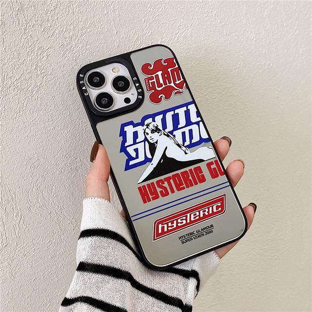 HYSTERIC GLAMOUR ラインストーンiPhoneカバー　15 iPhoneSE iPhone7 iPhone8 ケース カバー HYSTERIC GLAMOUR