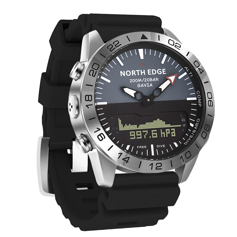 NORTH EDGE 24mm Silicone Strap For Apache3/ Gavia2/Range5