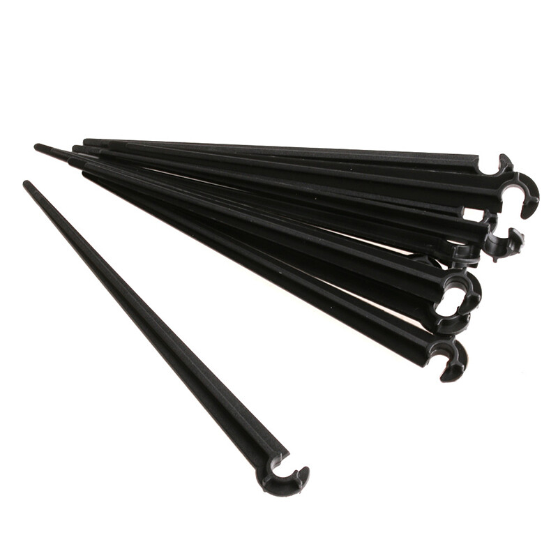 100Pcs/Set 4/7mm Micro Hose Fixed C-Type Holders Drip Irrigation Accessories