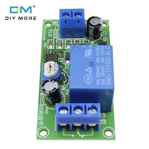 diymore NE555 Delay Relay DC 12V Timing Delay Timer Switch Adjustable Delay Relay Module