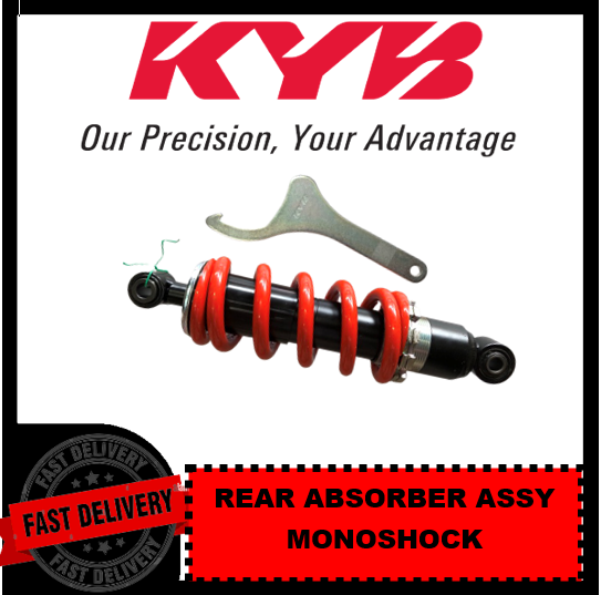 (MS7002) KYB VERSYS650 / ER6 / VR6 REAR ABSORBER ASSY MONOSHOCK MONO