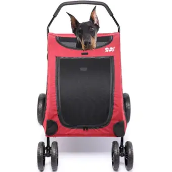 wheeled pet carrier for large dogs