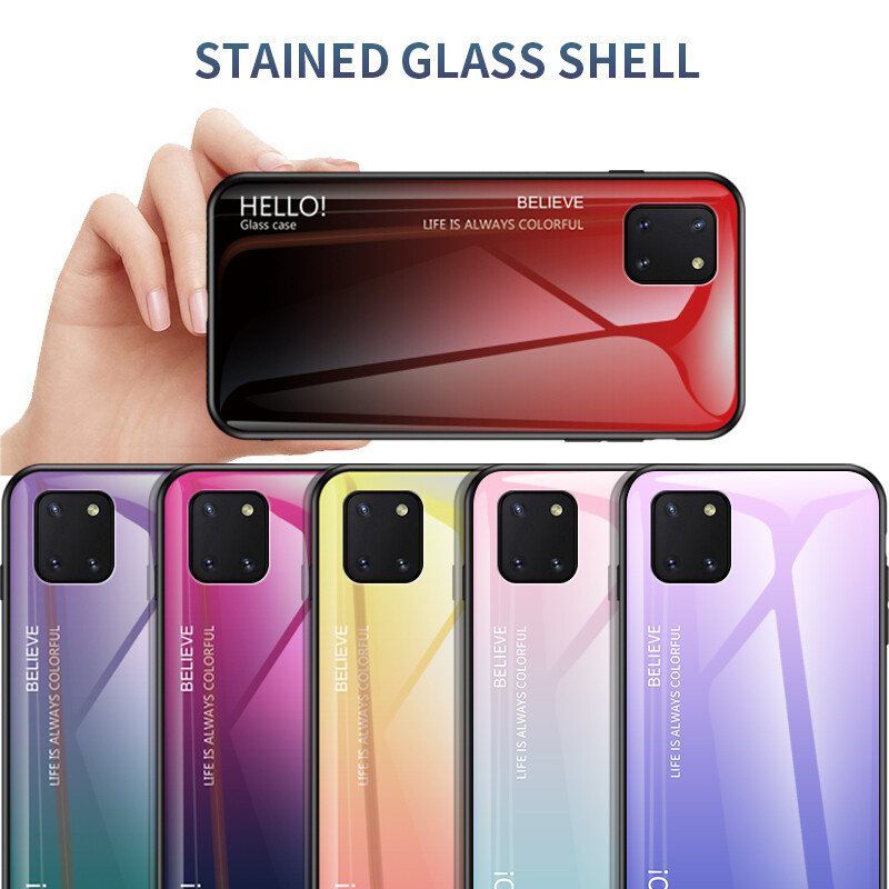 Ốp Cho Samsung Galaxy Note 10 Lite Ốp Lưng Điện Thoại Bằng Kính Cường Lực Tốt Ốp Cho Samsung Galaxy Note10 Lite Ốp Kính Mát Thời Trang