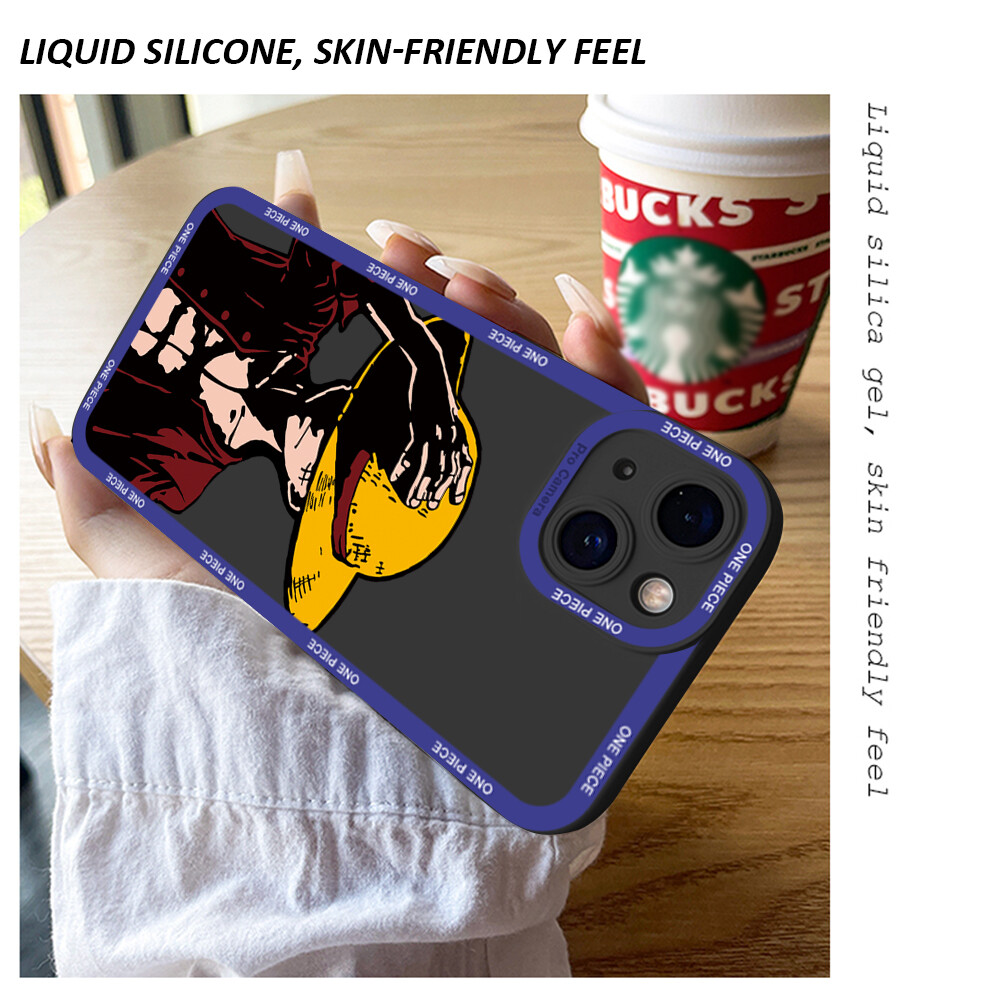 UCUC Case Casing For Xiaomi Redmi Note 11 Pro 5G Redmi Note 11S Redmi Note11 4G 5G Redmi Note 10 Pro redmi Note 10S Phone Case Anime Luffy Soft Rubber Full Cover Camera Protection Design Shockproof Case For Boys