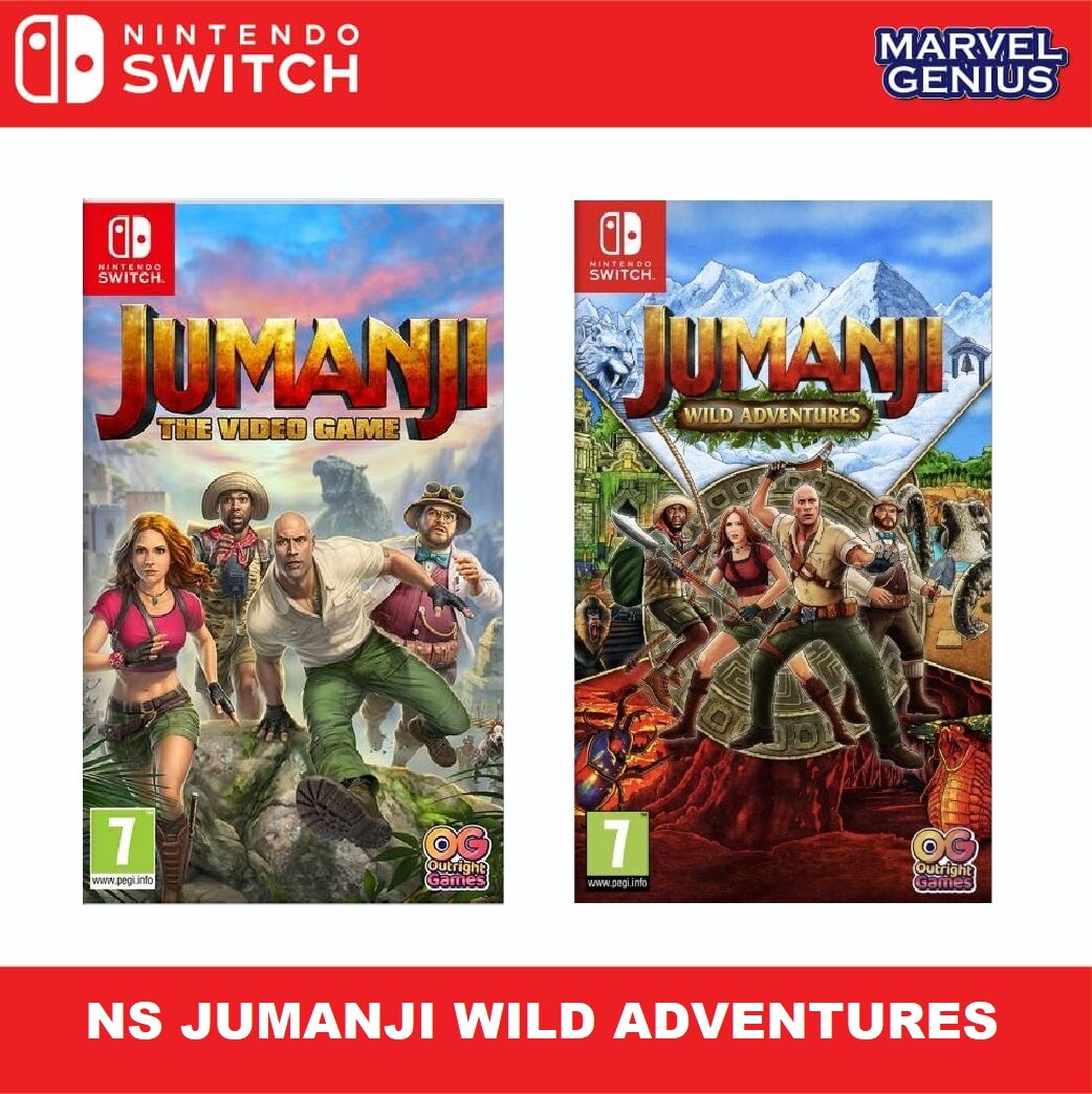 NSW NS Nintendo Switch GAME Jumanji The Video Game JUMANJI WILD