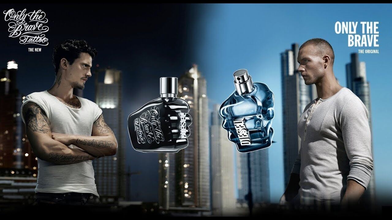 diesel only the brave tattoo edt