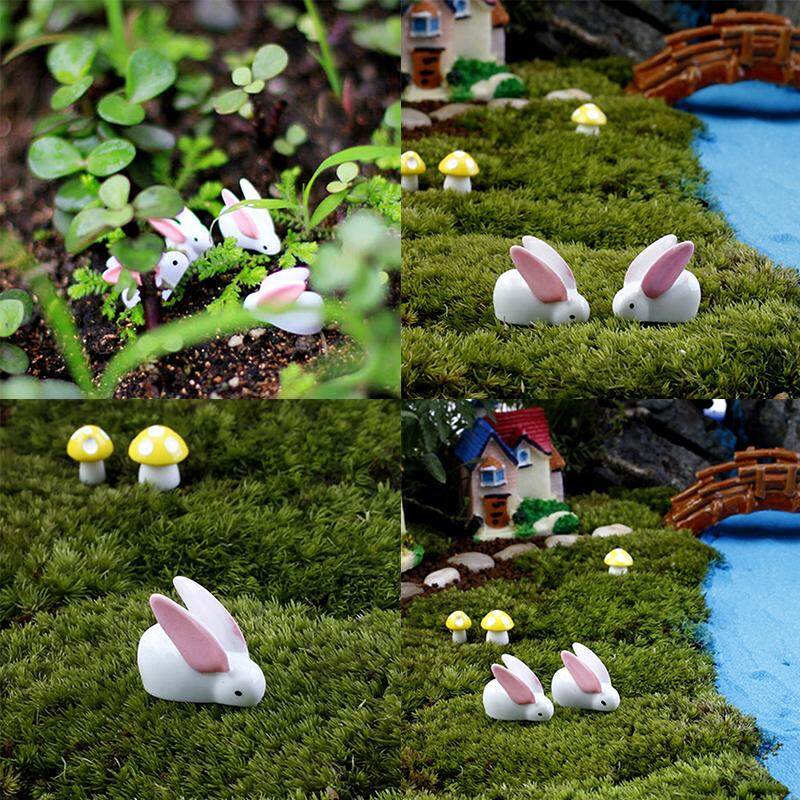 Hot Sale Spot Fast Shipping Magical House Rabbit Fairy Garden Ornaments Resin Miniature Garden Figurines Mini Garden Accessories Bonsai Micro Lazada Ph