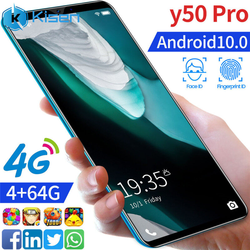 2021 Cod Hp Murah Y50 Pro Ponsel Android 4gb 64gb Ponsel Cerdas Dengan Fitur Pengenalan Sidik Jari Dan Pengenalan Wajah Cepat Lazada Indonesia