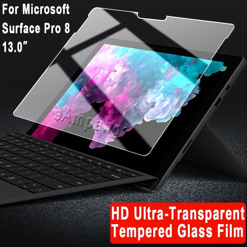 [HOT W] Microsoft Surface Pro 6 Tempered Glass Protector - Tempered Glass Surface Pro 8 7 - Aliexpress