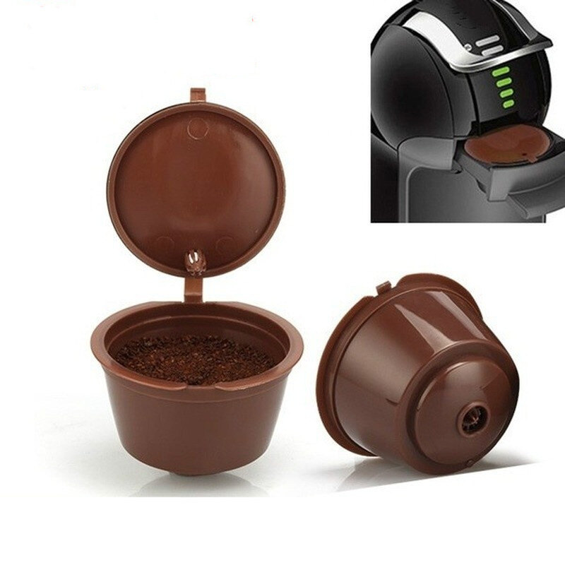 Cốc lọc cà phê viên Nescafe tái sử dụng tương thích với máy pha cà phê Dolce Gusto - INTL
