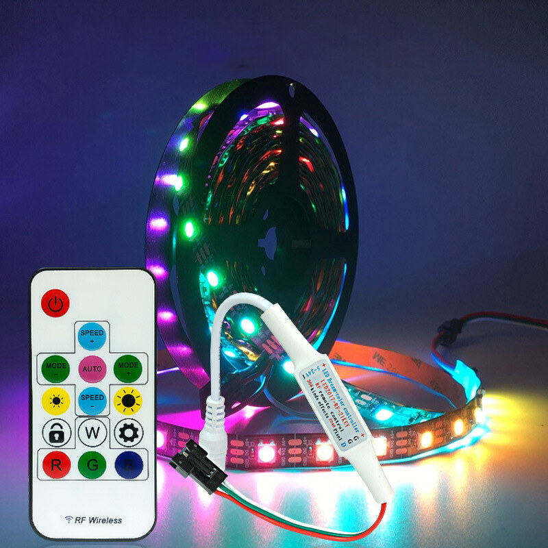14 Key DC 5 24V RGB Wireless Remote Controller RF LED Controller WS2812 WS2811