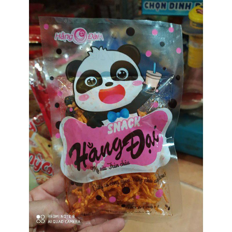 Combo 10 gói snack mỳ sưa. trân châu hằng đại