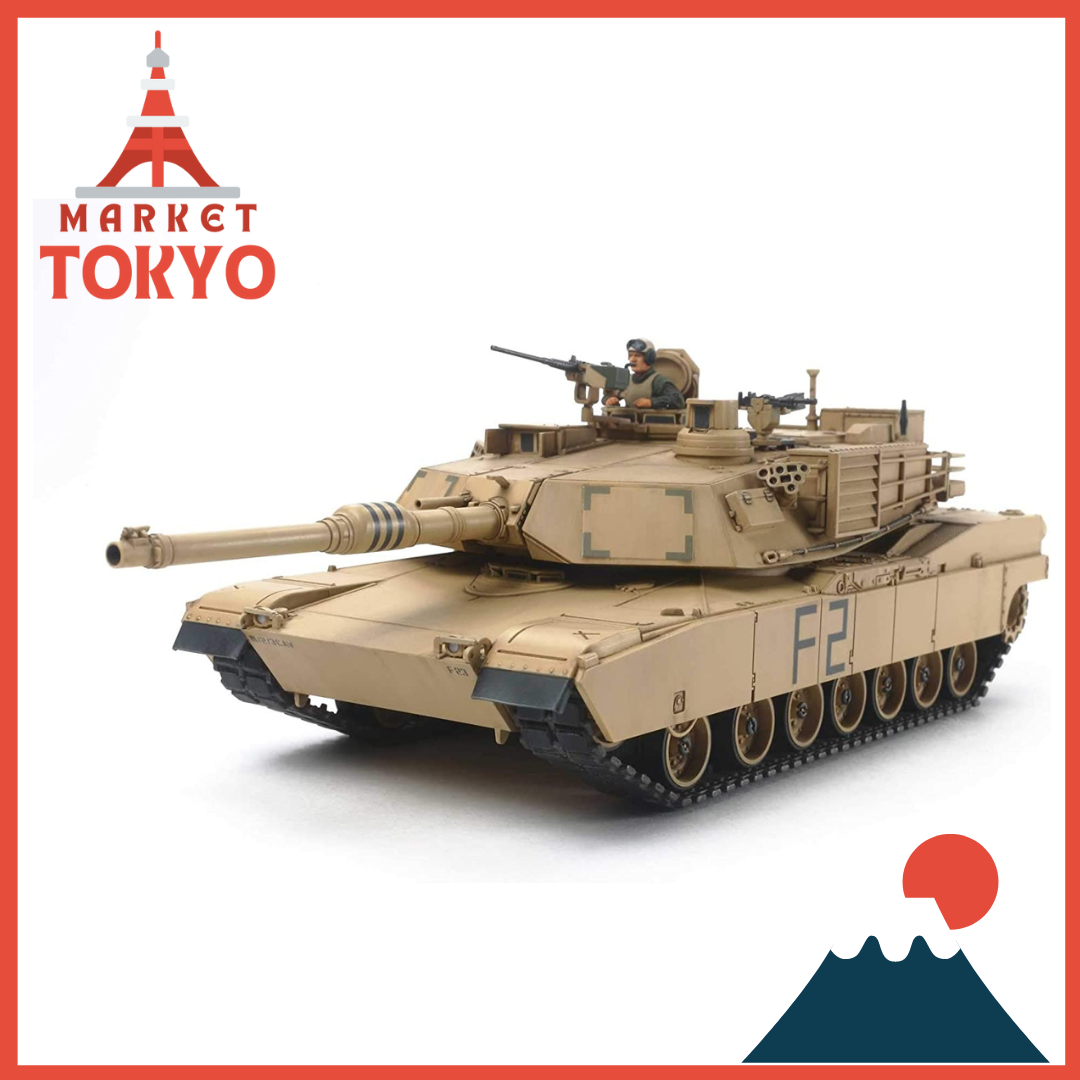 TAMIYA 1/48 Military Miniature Series No.92 US M1A2 Abrams Tank Plastic ...