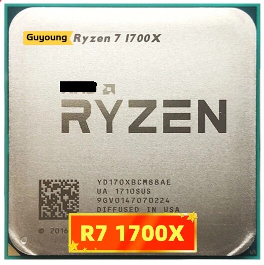 Ryzen7 1700x Amd Ryzen R7 1700x Processor Ryzen 1700X R7 1700X GHz