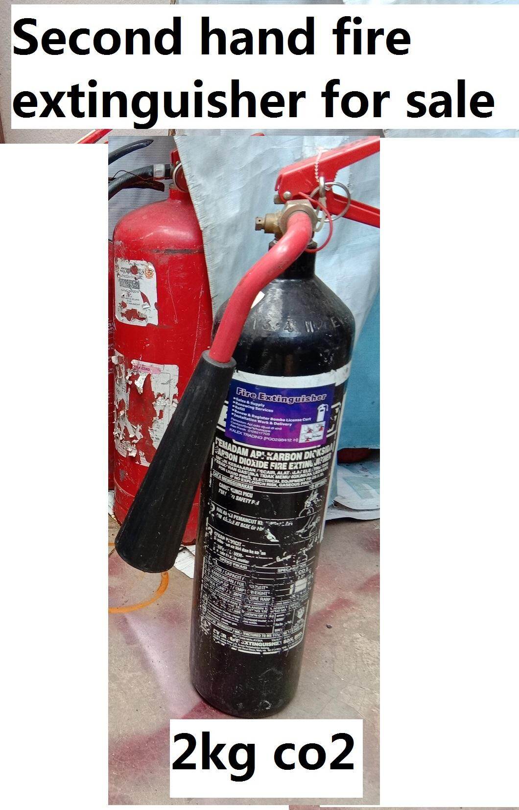 2kg Co2 Branded Fire Extinguisher For House Kitchen And Electrical Board Server Room Secondhand Recond Unit Still Working Fine And Healthy Lazada